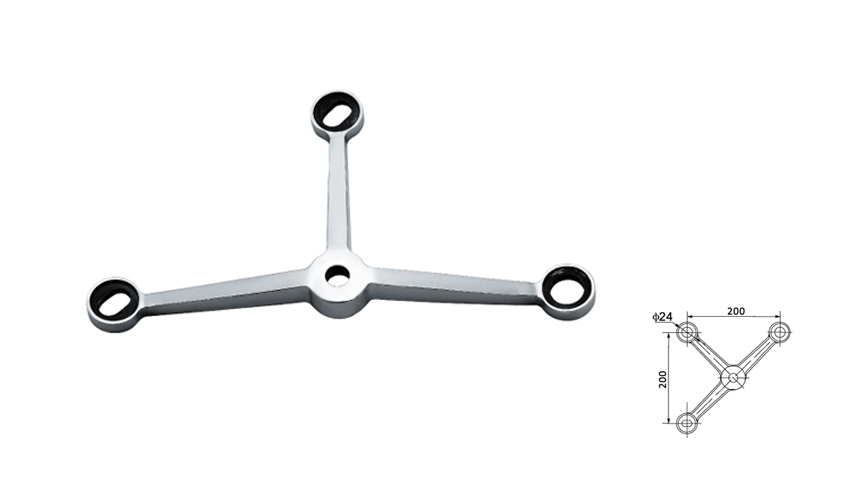 Glass wall spider,3 points